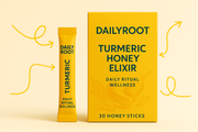 DailyRoot Turmeric Honey Elixir – 30 Honey Sticks