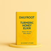 DailyRoot Turmeric Honey Elixir – 30 Honey Sticks