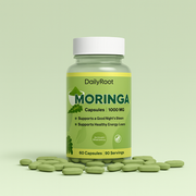 DailyRoot Moringa Capsules – 500mg | Natural Superfood Supplement