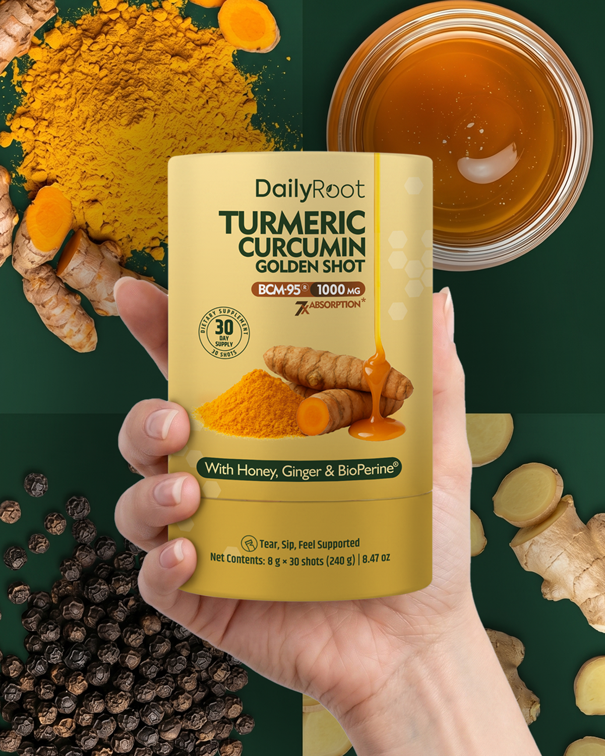 Four core ingredients. Nothing else.