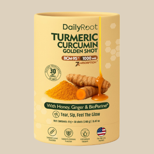 DailyRoot Turmeric Honey Elixir – 30 Honey Sticks